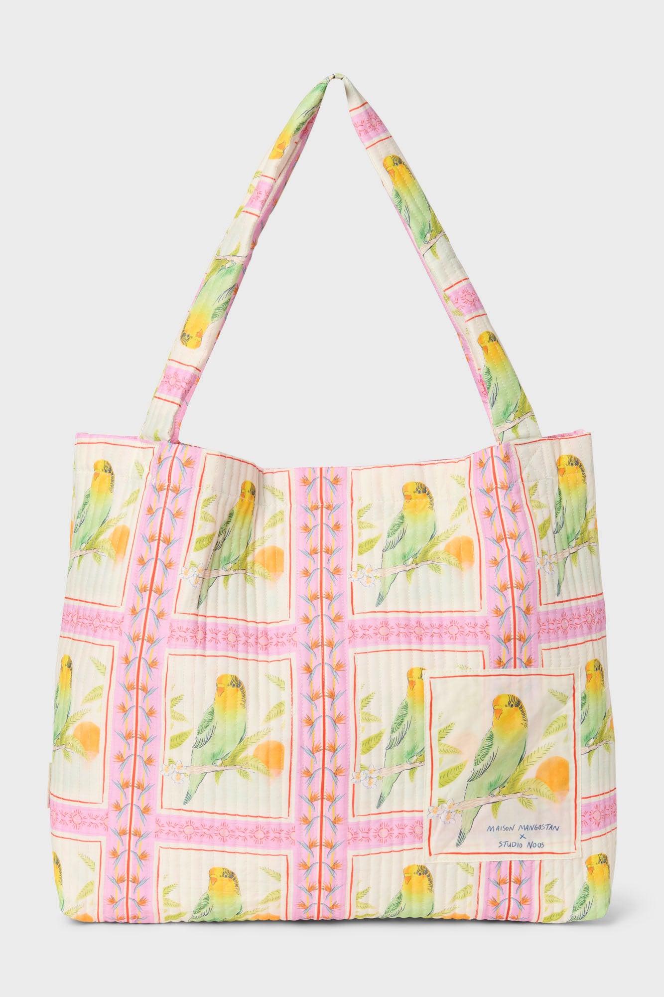 MAISON MANGOSTAN X STUDIO NOOS BIRDS MOM BAG