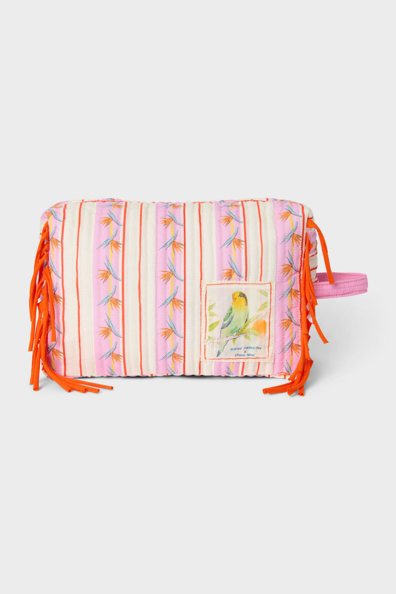 MAISON MANGOSTAN X STUDIO NOOS BIRDS TOILETRY BAG