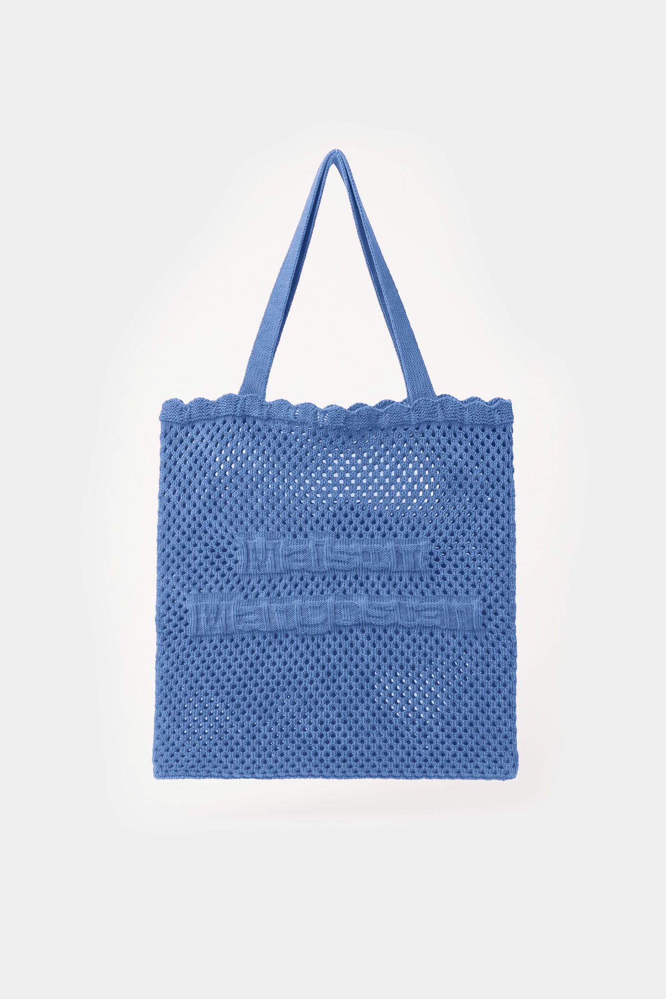 CROCHET BAG BLUE
