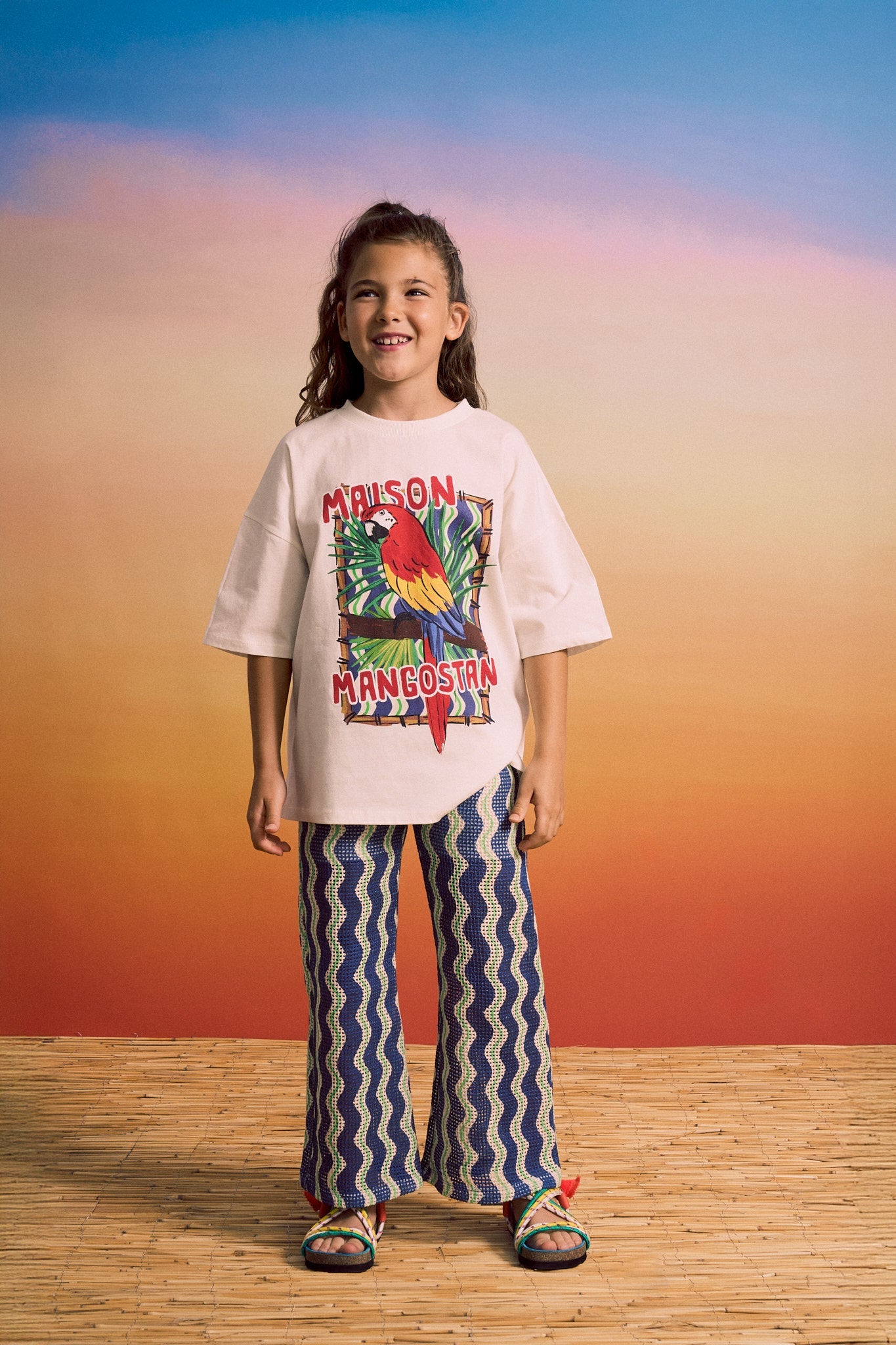 LOROS T-SHIRT CLOUDY WHITE