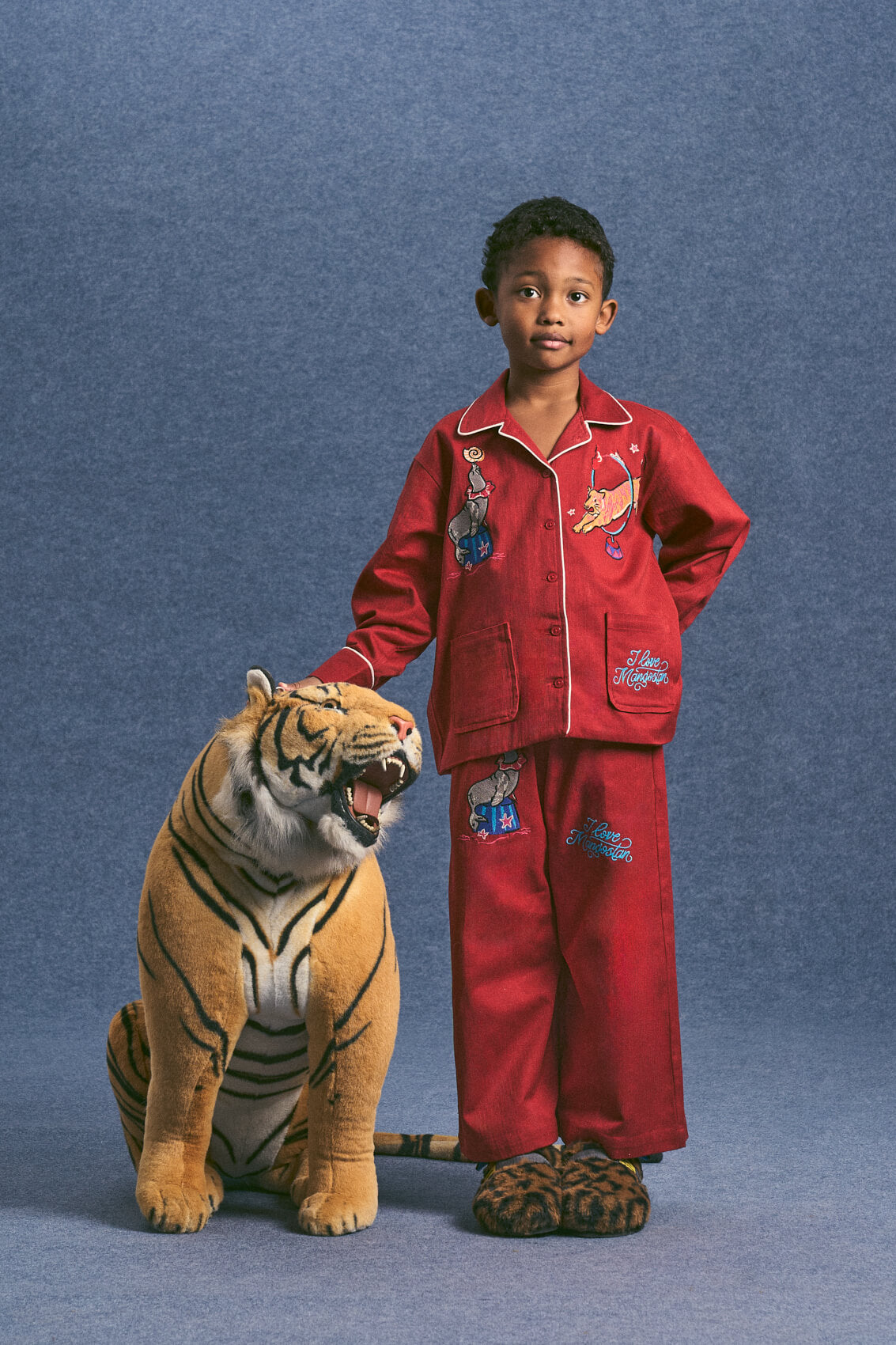 CIRCUS PANTS  BURGUNDY