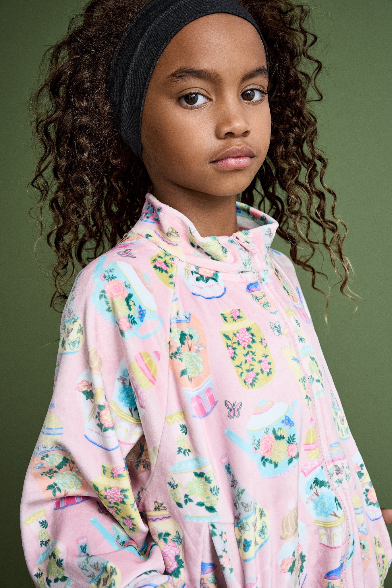 PORCELAIN VELVET JACKET PINK