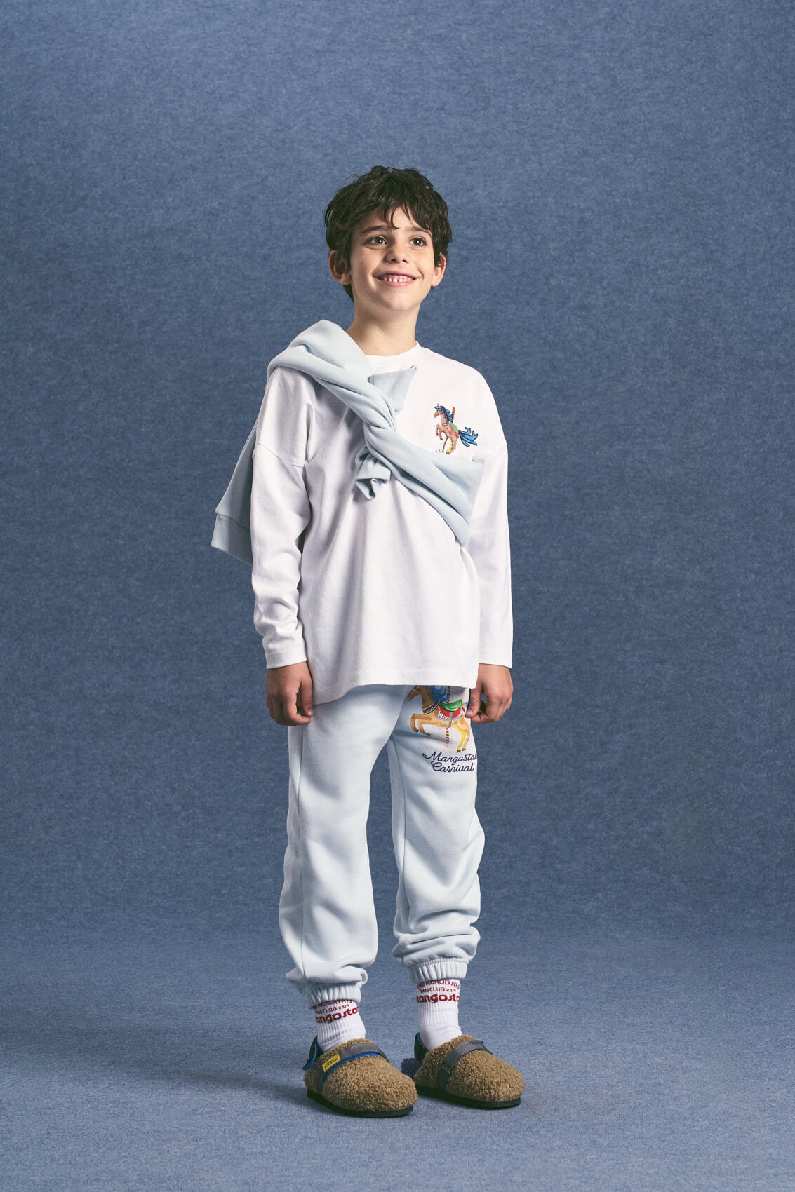 CARNIVAL SWEATPANTS  SKY BLUE