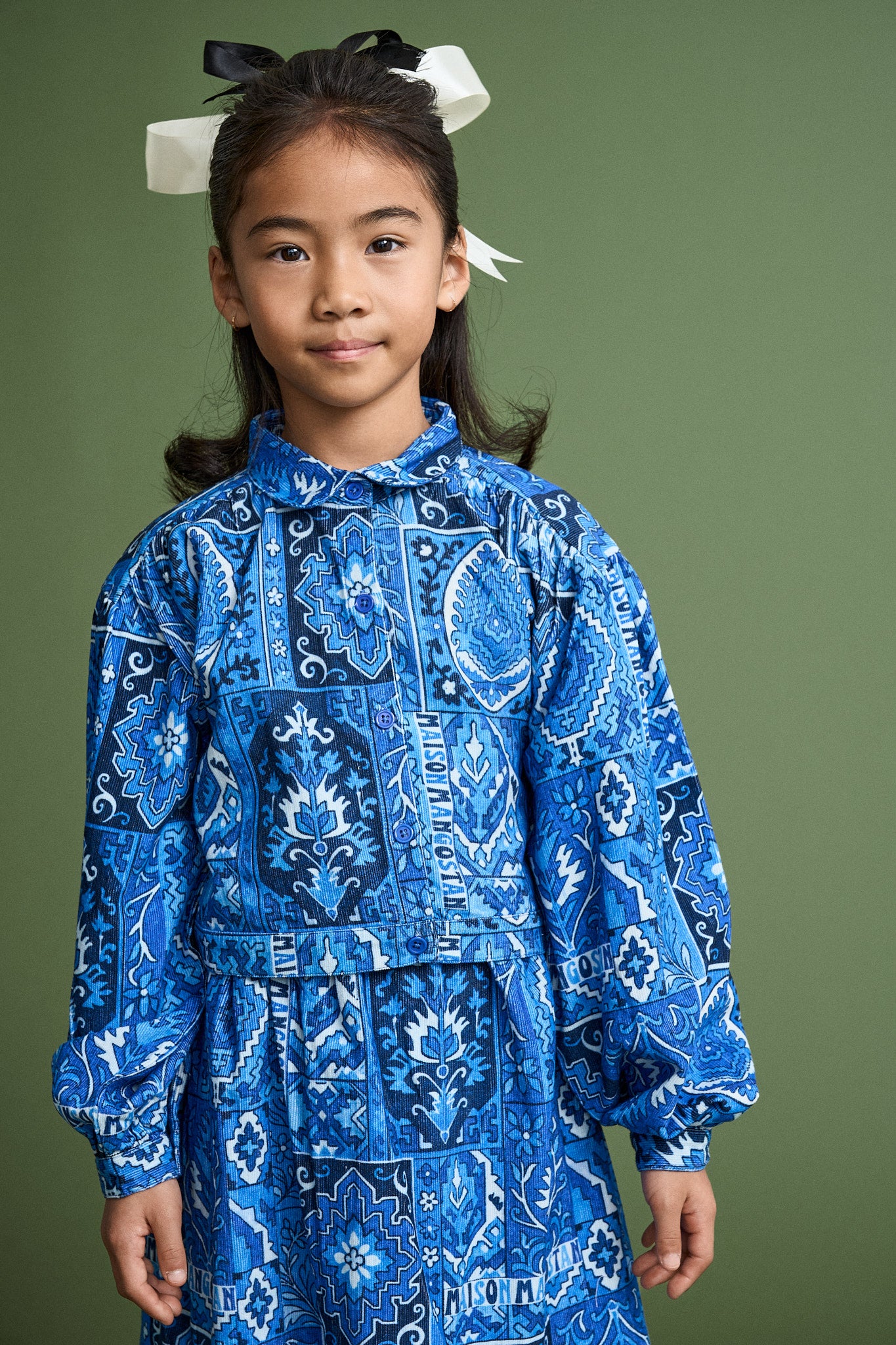 CARPET MICROCORDUROY SHIRT BLUE