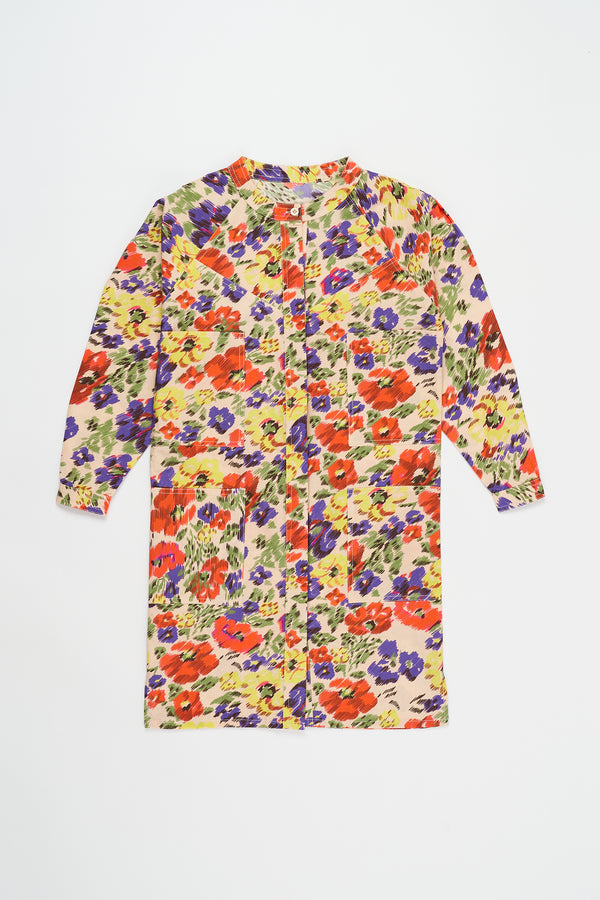 Glitch Flowers Dress