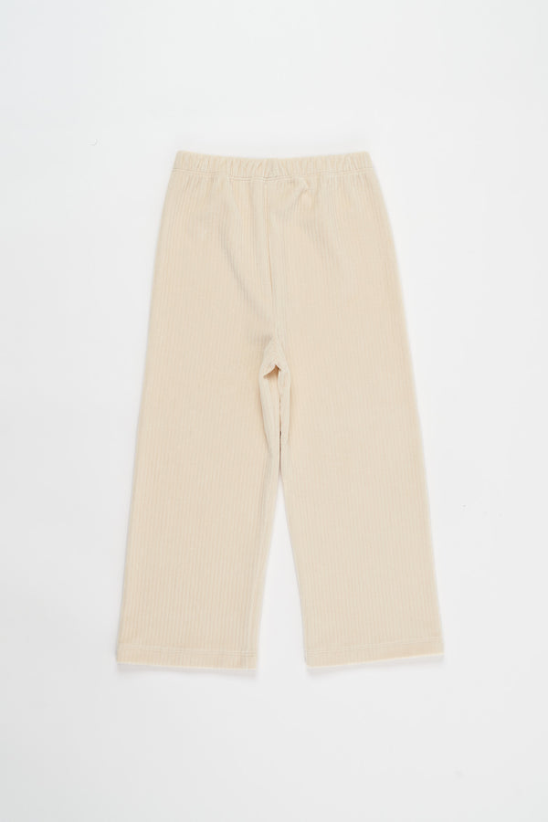 Cut & Sew Corduroy Pants CLOUDY WHITE