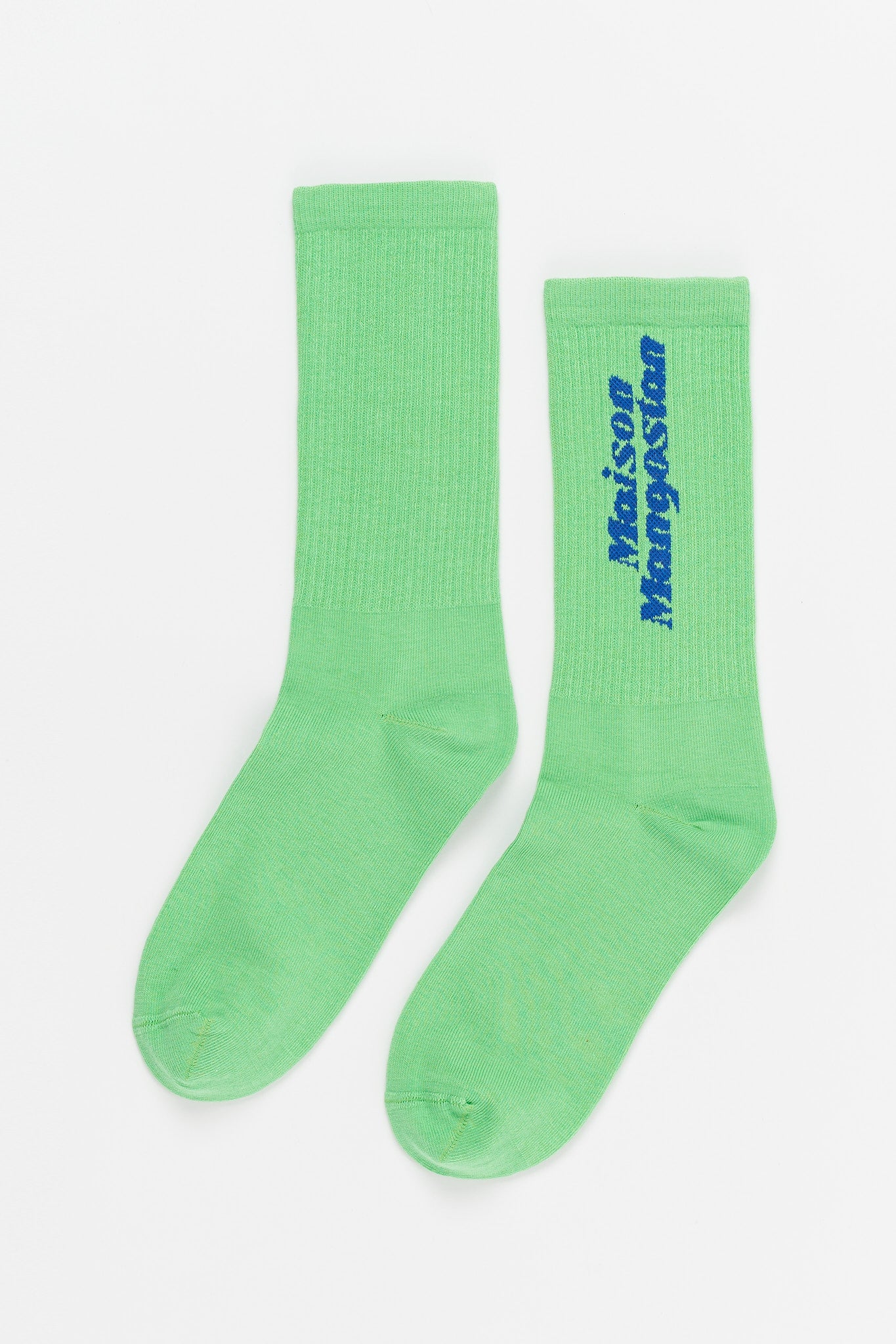 SOCKEN MIT MANGOSTAN-LOGO FLUO