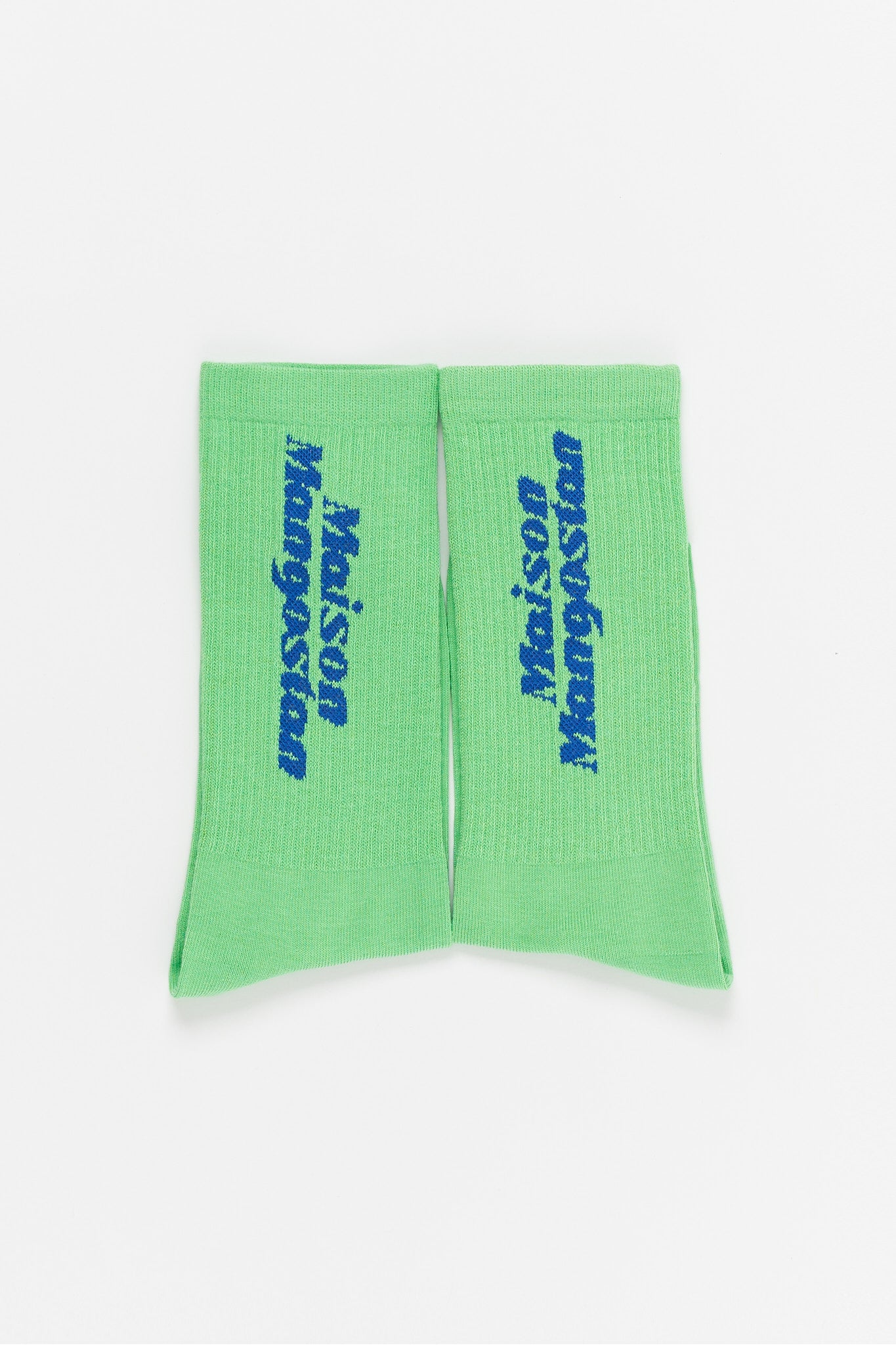 SOCKEN MIT MANGOSTAN-LOGO FLUO