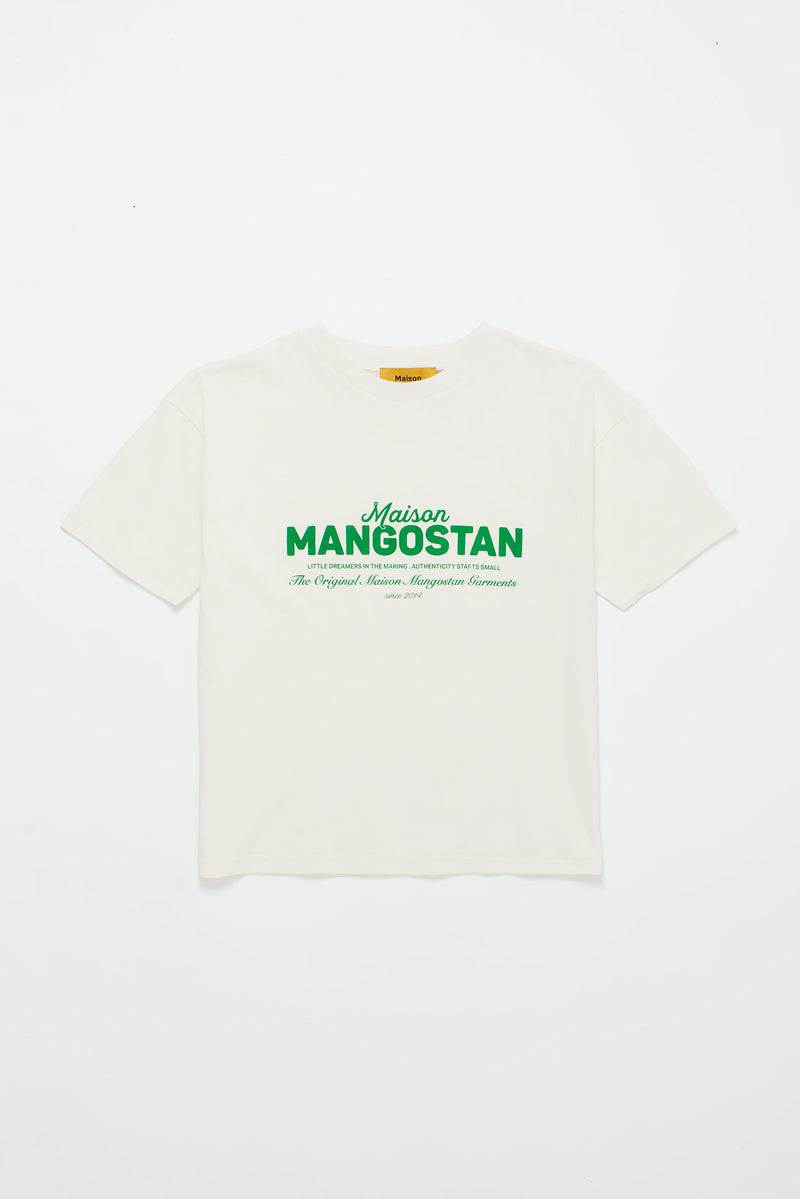 T-SHIRT MIT ORIGINAL-LOGO IN WEISS 