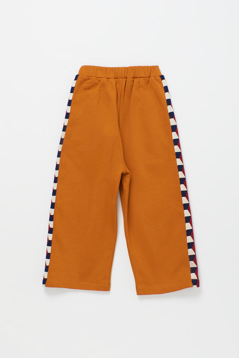 DAMEN UND HERREN HOSE Ocker 