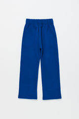 TRAININGSHOSE MIT KANINCHENSTICKEREI BLAU 