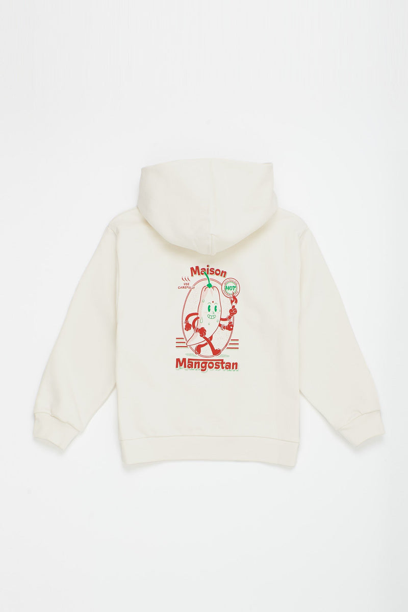 HOT HOODIE CLOUDY WHITE
