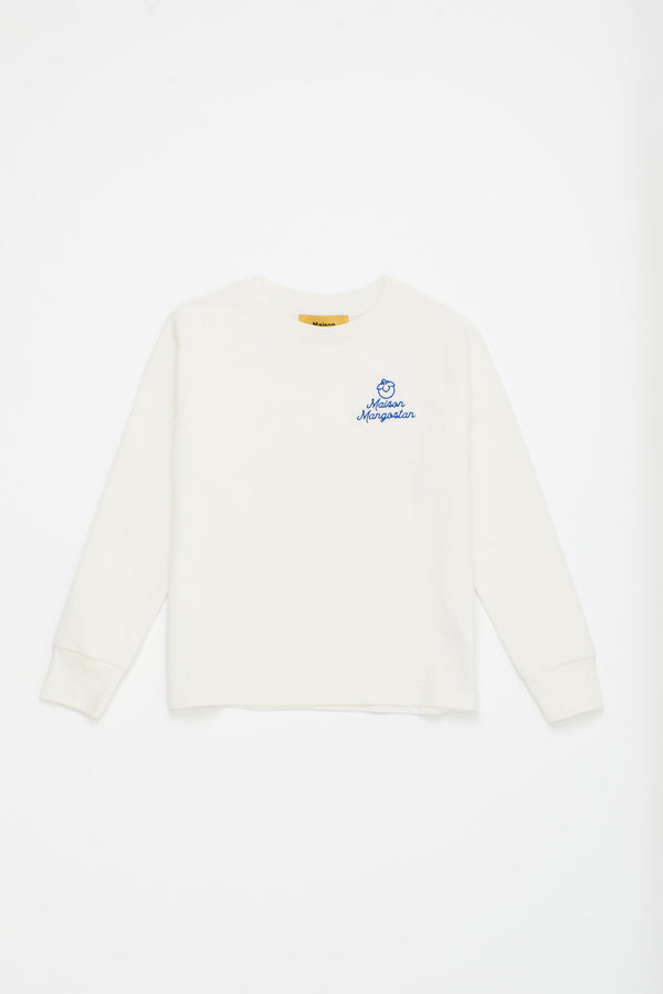 MANGOSTAN LOGO T-SHIRT WHITE