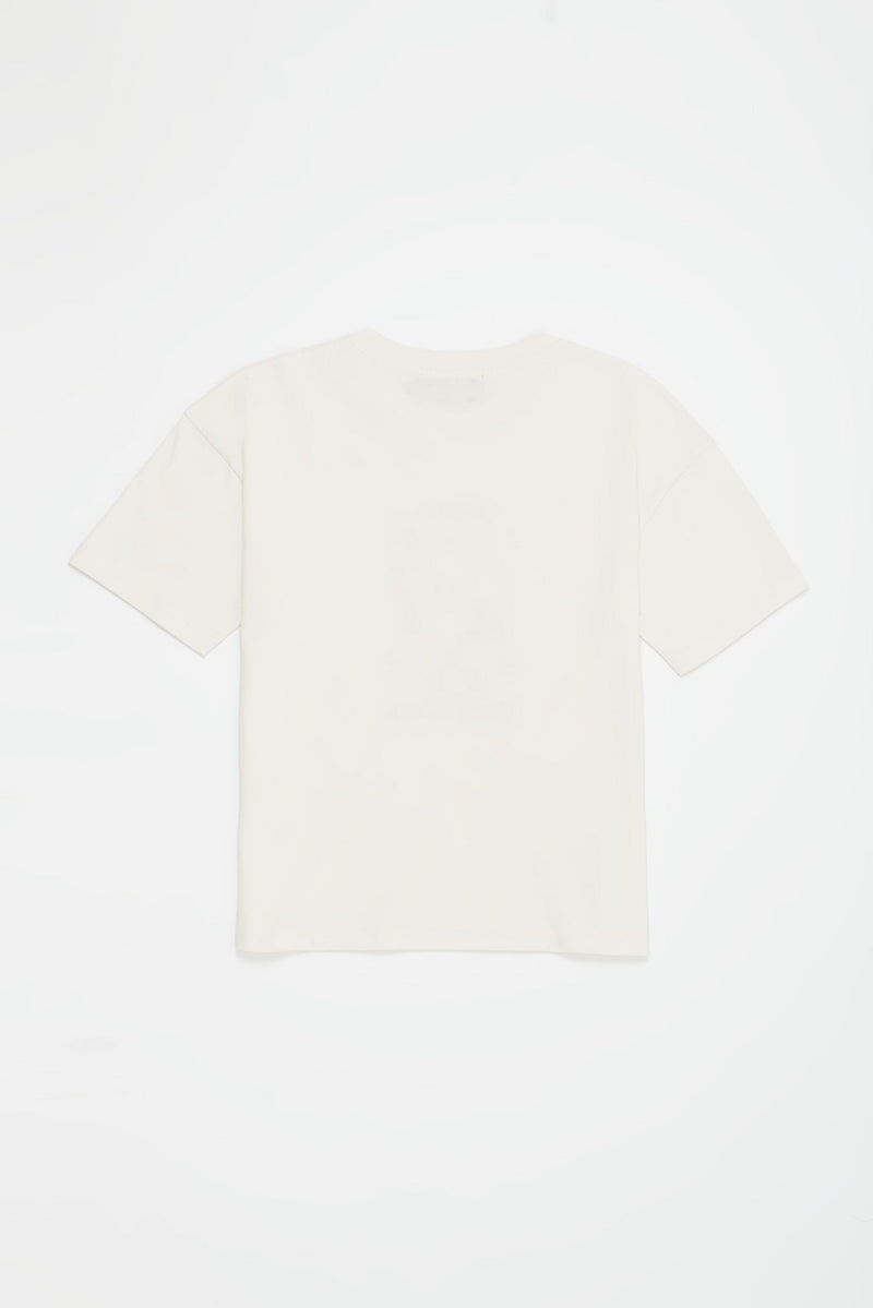 HOT T-SHIRT CLOUDY WHITE
