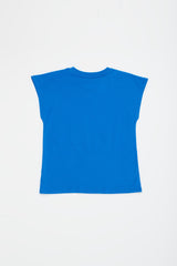 TIGER TANK T-SHIRT BLUE