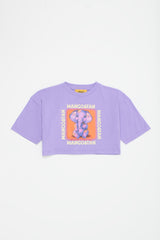 SÜSSES ELEFANT T-SHIRT LILA