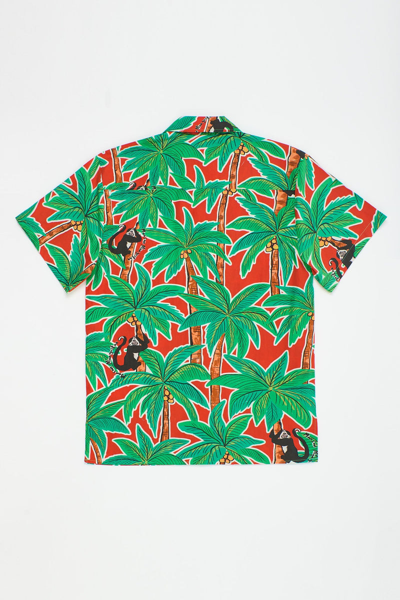 MONKEY FOREST SHIRT RED ADULT