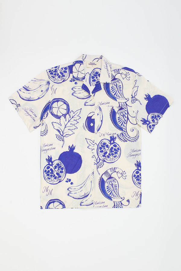 POMMEGRANATE SHIRT CLOUDY WHITE ADULT