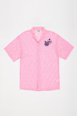 POMEGRANATE LACE SHIRT PINK ADULT