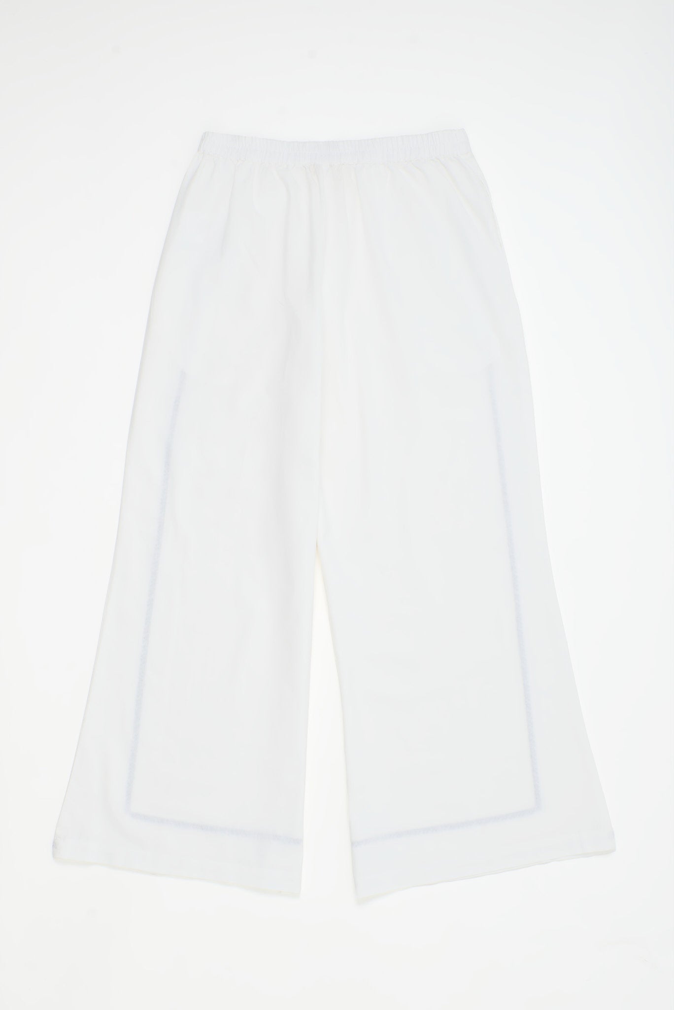 POMEGRANATE EMBROIDERY TROUSERS WHITE ADULT