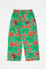 MONKEY FOREST TROUSERS RED ADULT