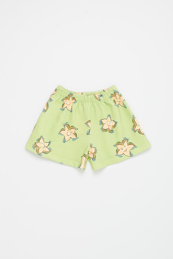 CARAMBOLA SHORT LETTUCE GREEN