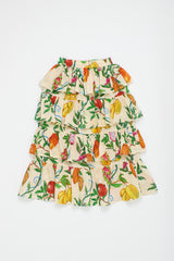 PASSION FRUIT SKIRT BEIGE