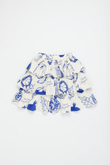 GRANATAPFELROCK WEISS/BLAU 