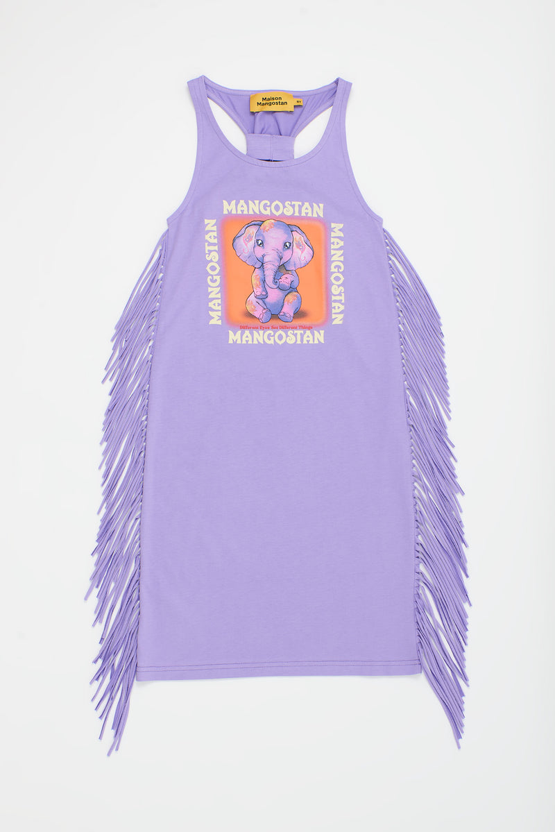 SWEET ELEPHANT DRESS LILAC