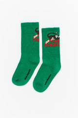 SOCKEN MONKEY FOREST GRÜN