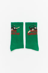 SOCKEN MONKEY FOREST GRÜN