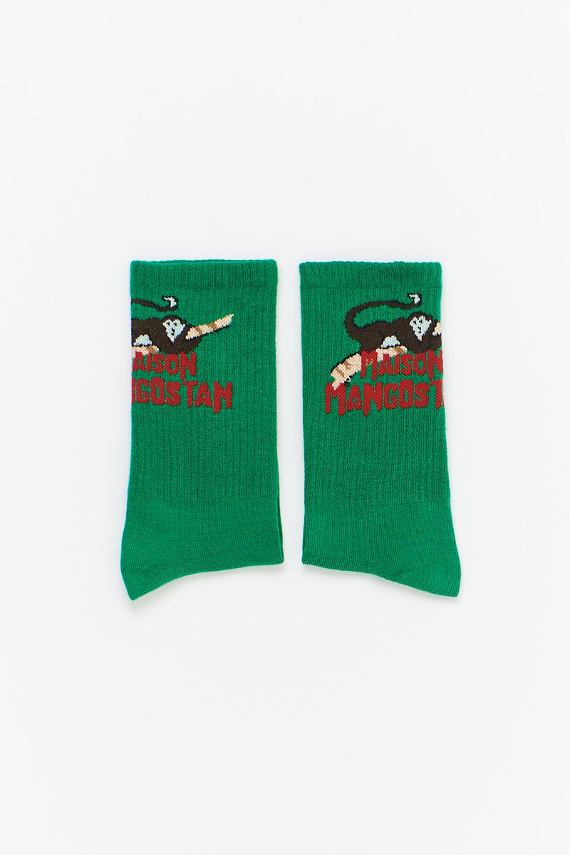 SOCKEN MONKEY FOREST GRÜN