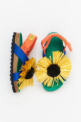 SONNENBLUMEN-SANDALEN GELB