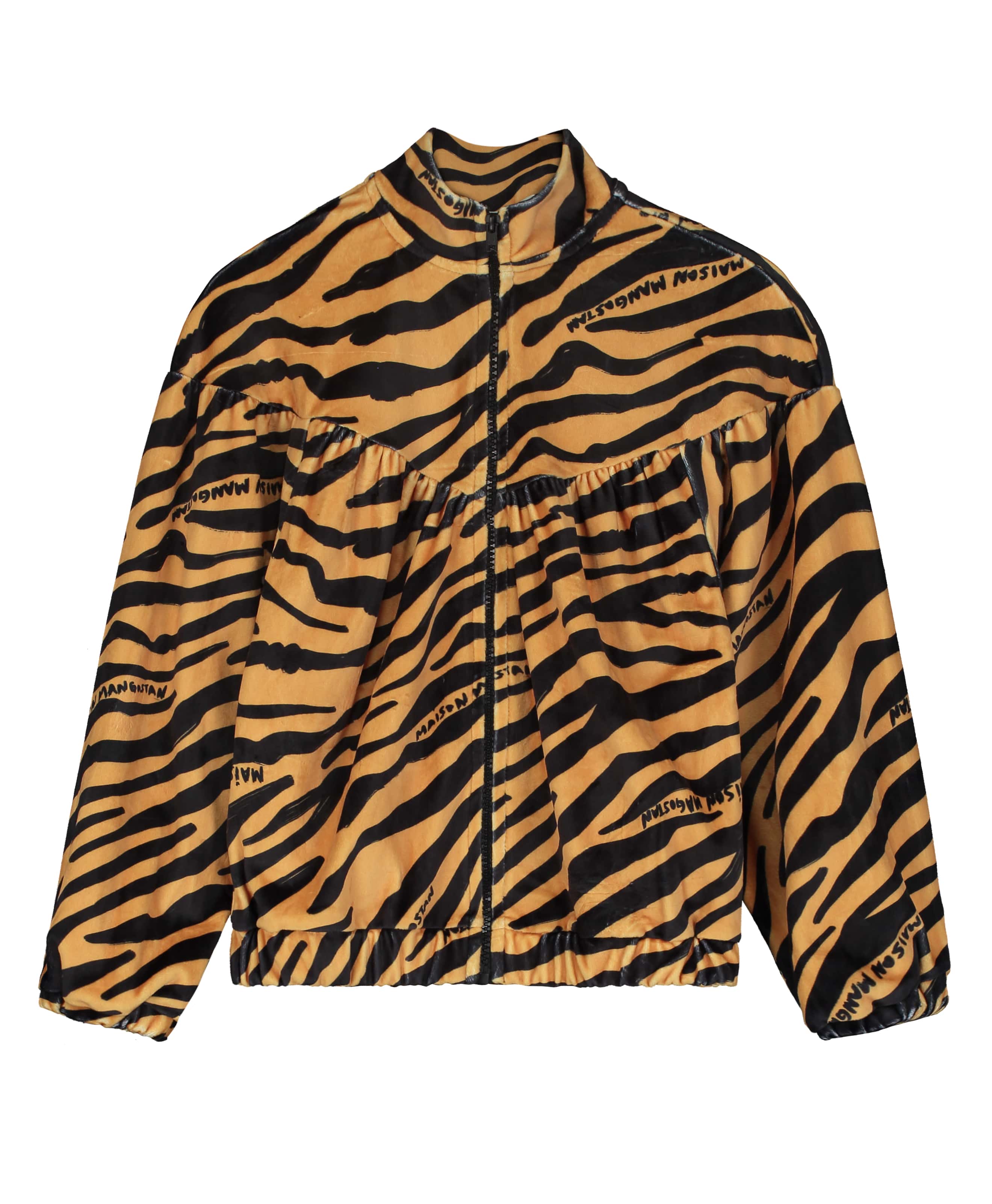 TIGER ZIP JACKET CURRY
