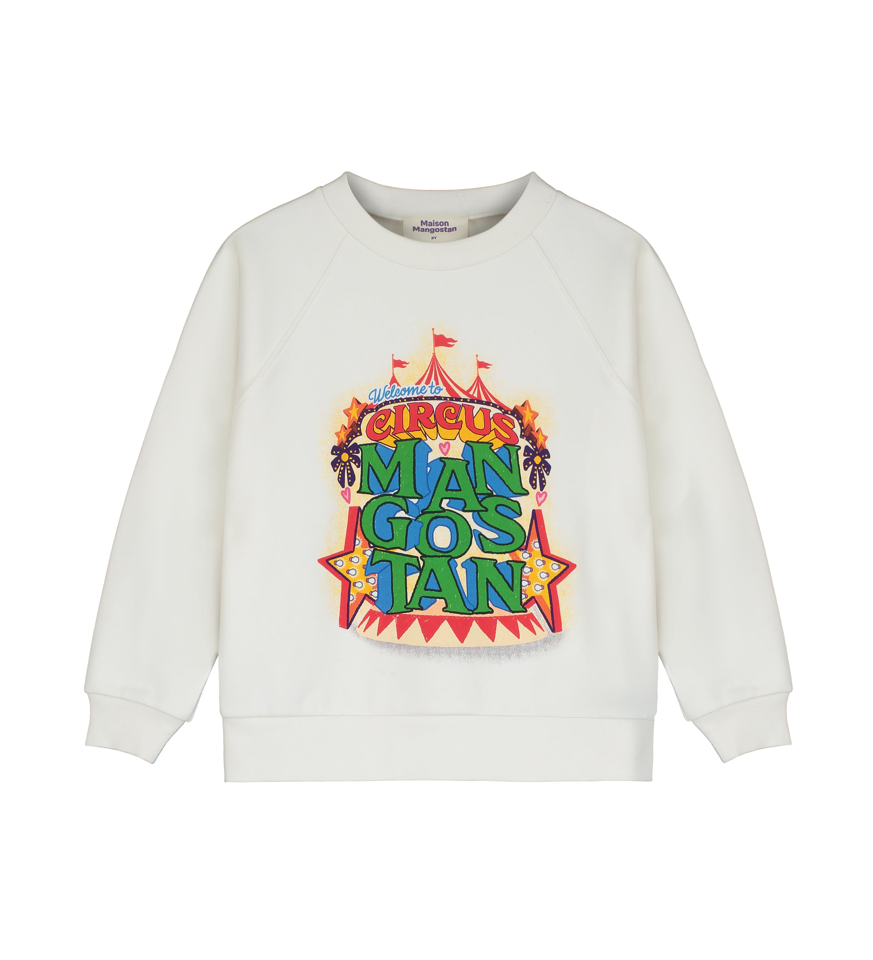 CIRCUS SWEATSHIRT CLOUDY WHITE