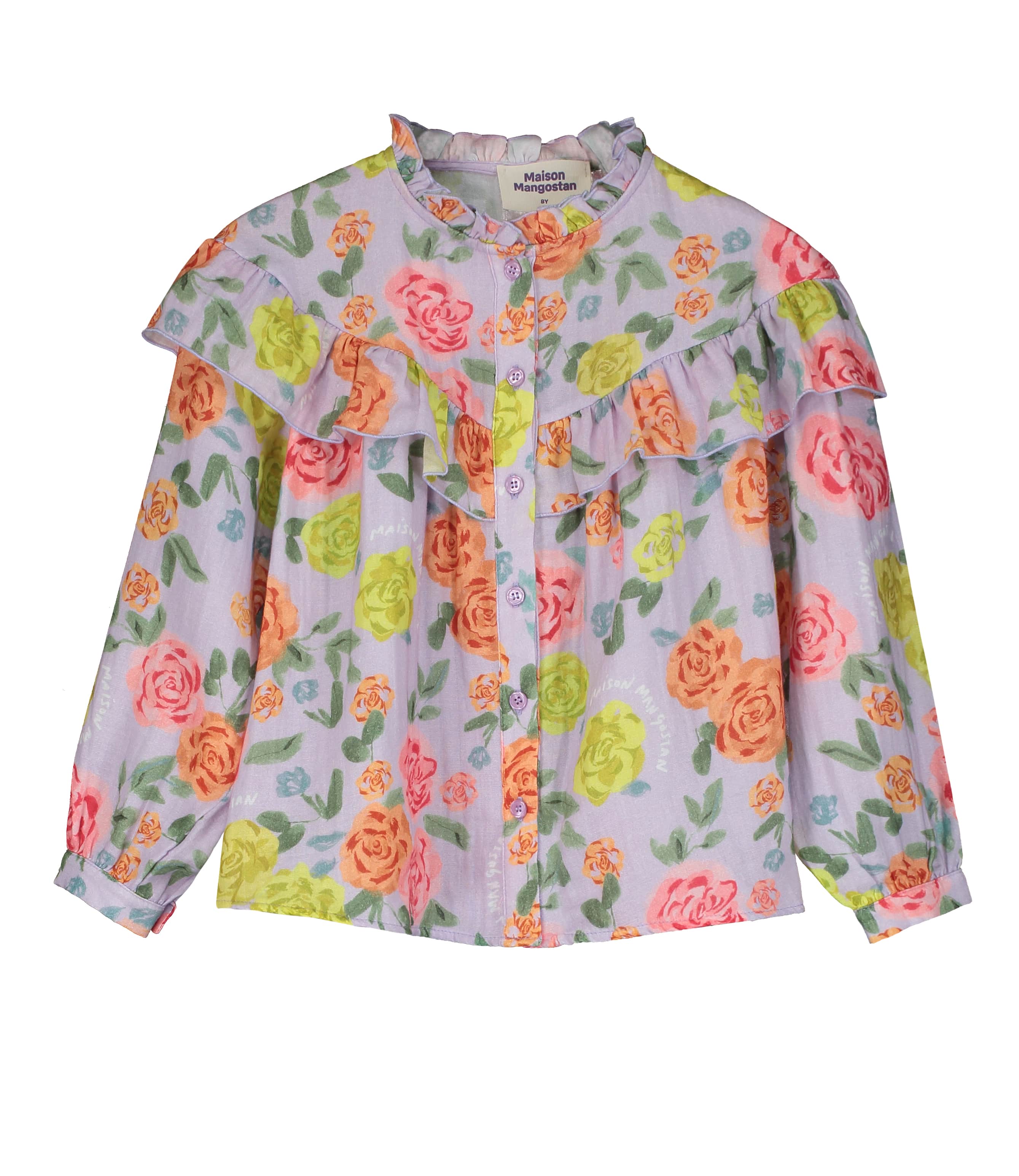 ROSES SHIRT  LILAC