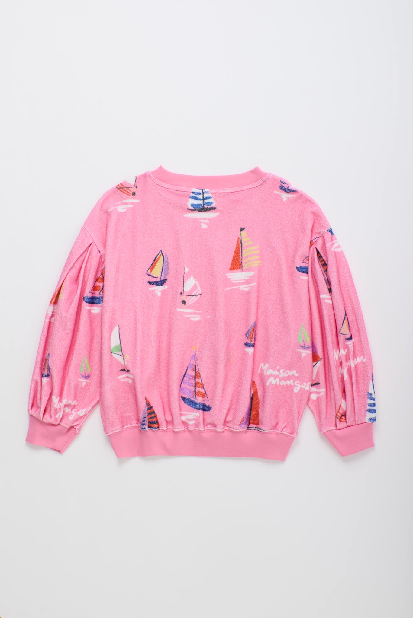 BARCOS TOWEL SWEATSHIRT PINK