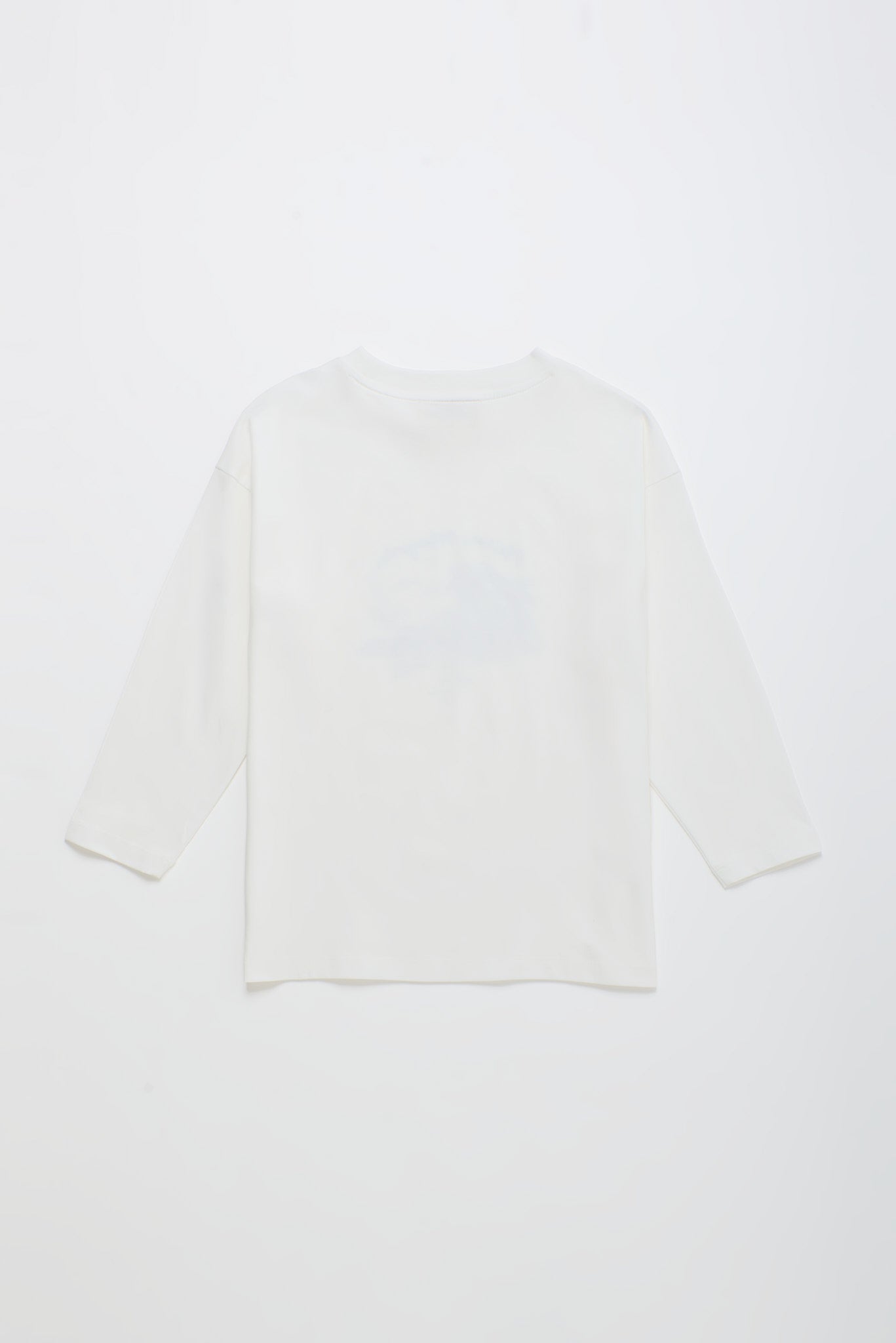 LEISURELY LONG SLEEVE T-SHIRT OFF WHITE
