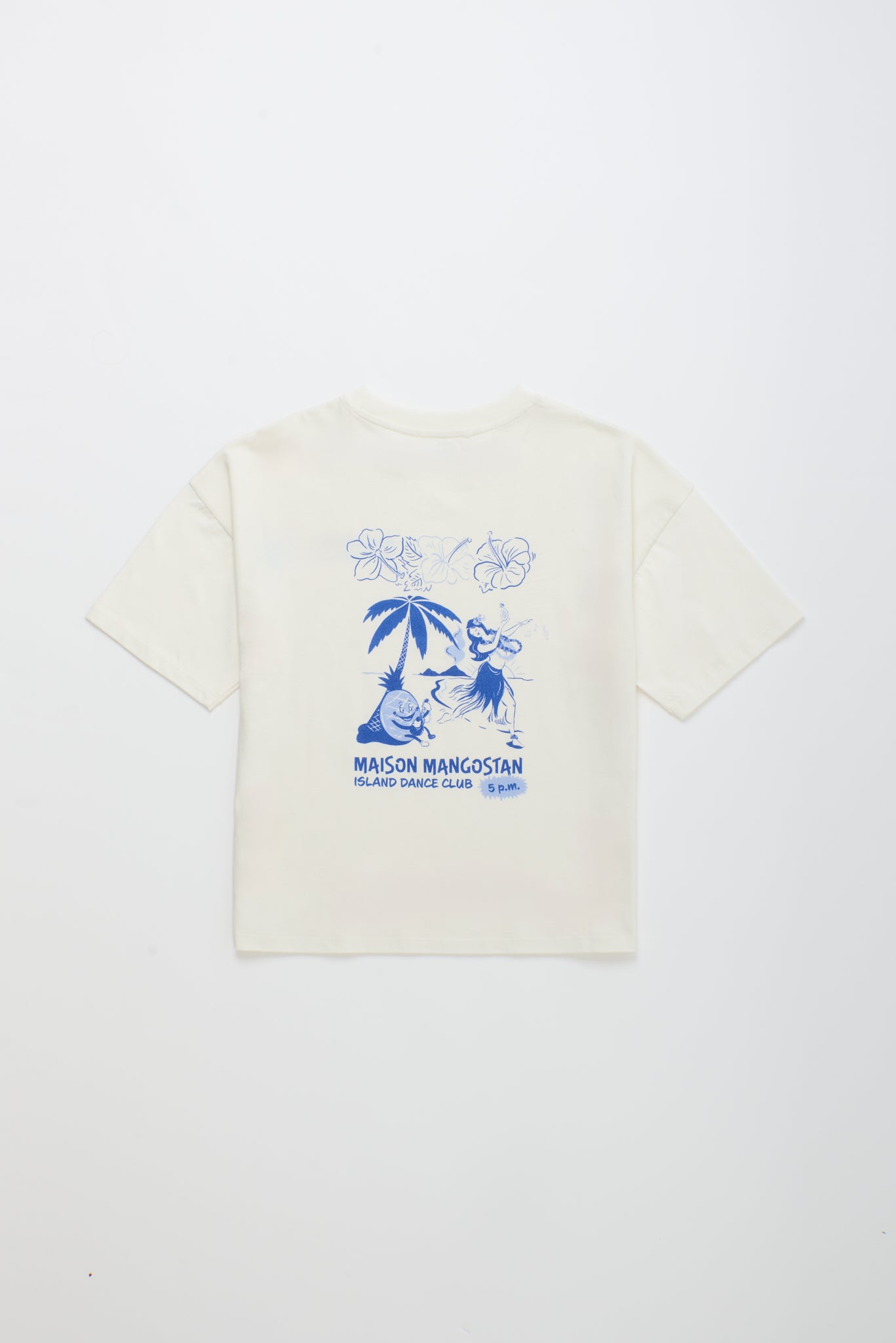 HULA T-SHIRT CLOUDY WHITE