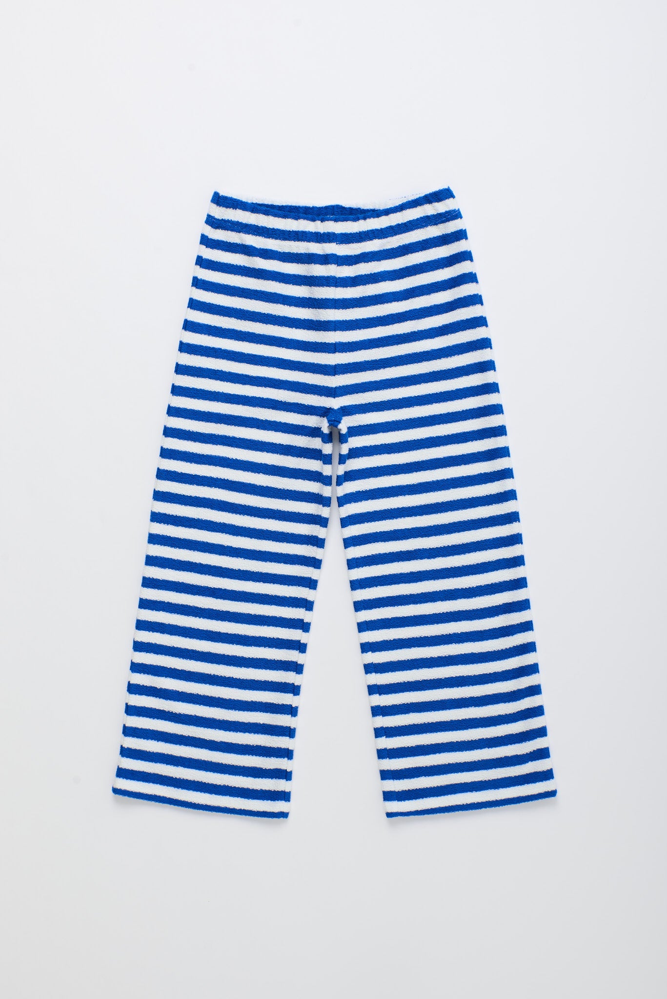 BARCOS STRIPED SWEATPANTS BLUE & WHITE