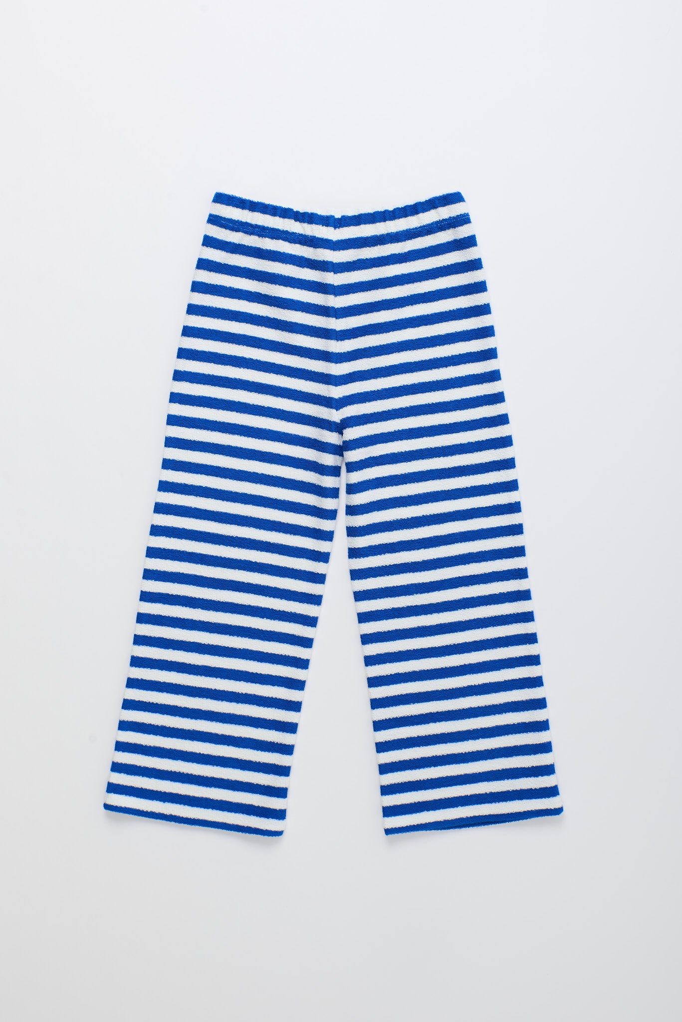 BARCOS STRIPED SWEATPANTS BLUE & WHITE