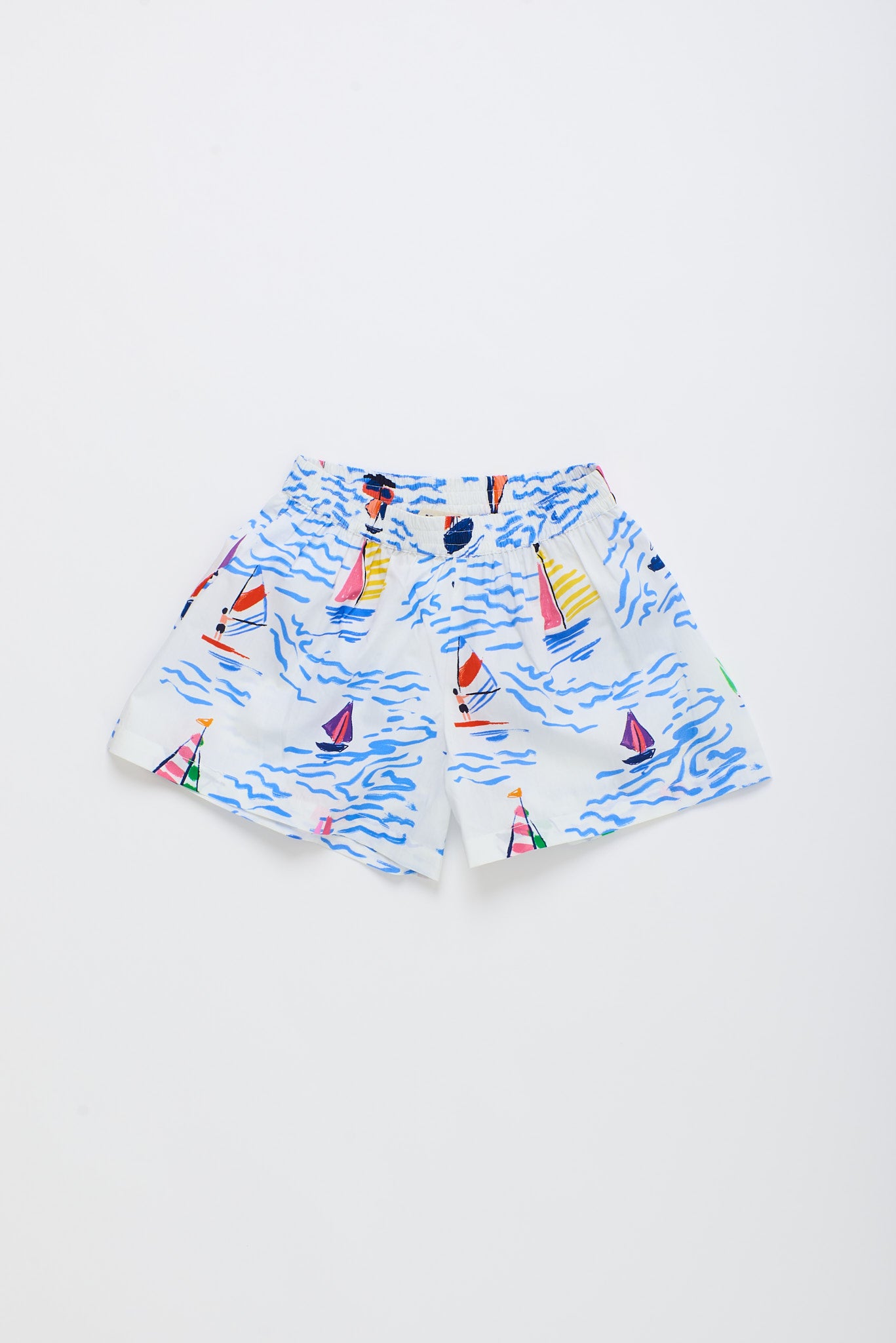 BARCOS SHORTS WHITE