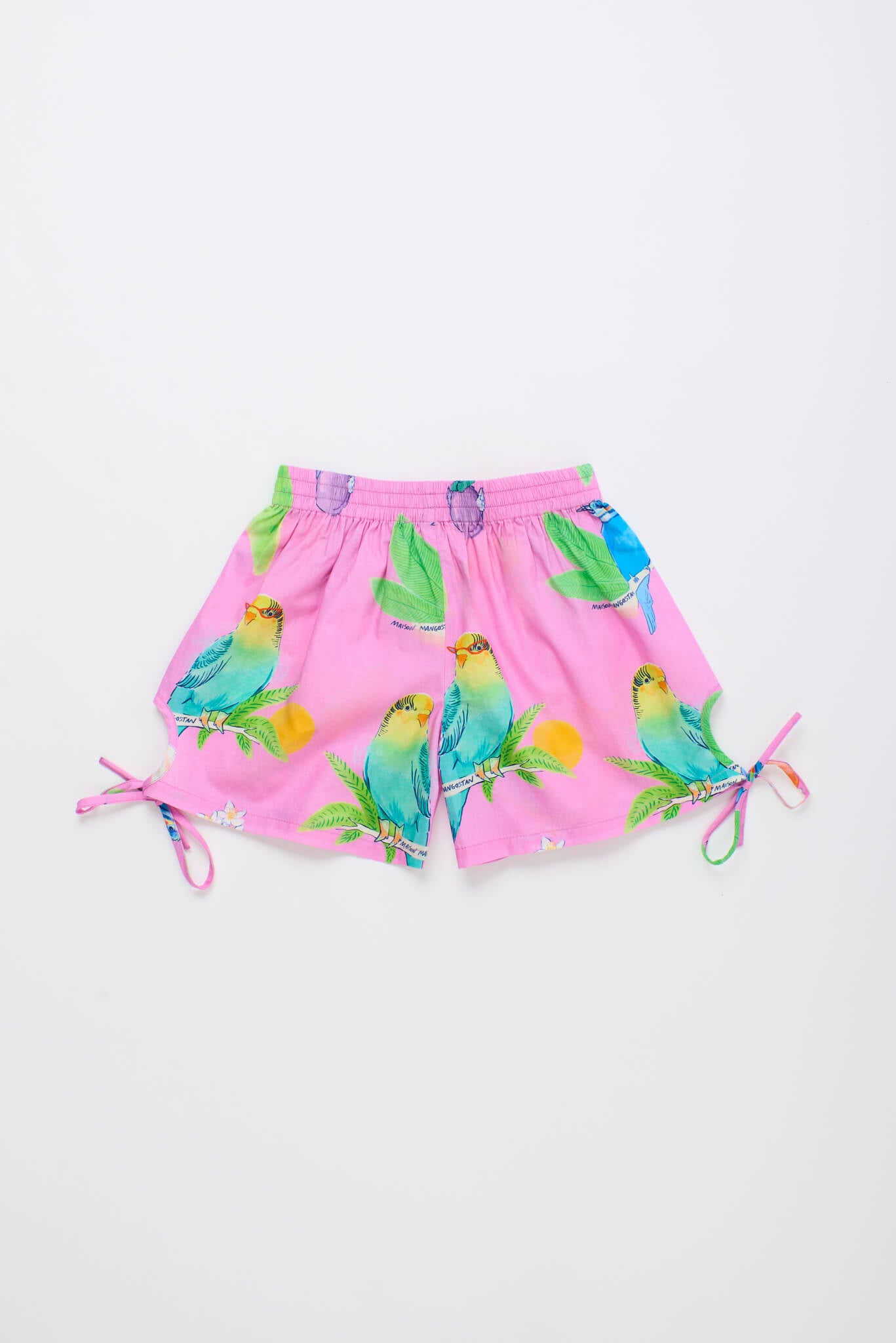 BIRDS SHORTS PINK