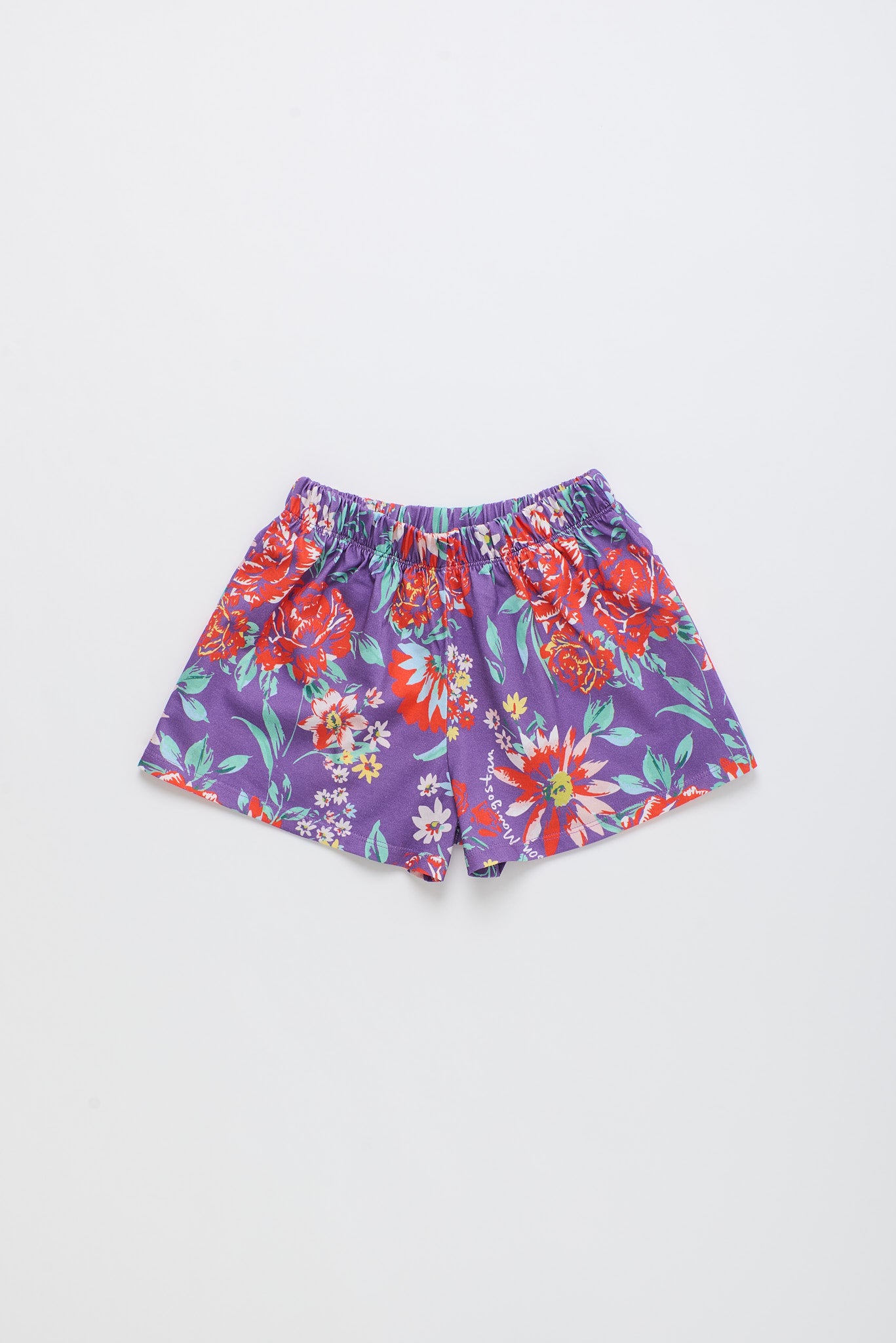 BEVERLY FLOWERS SHORTS DEEP LAVANDER