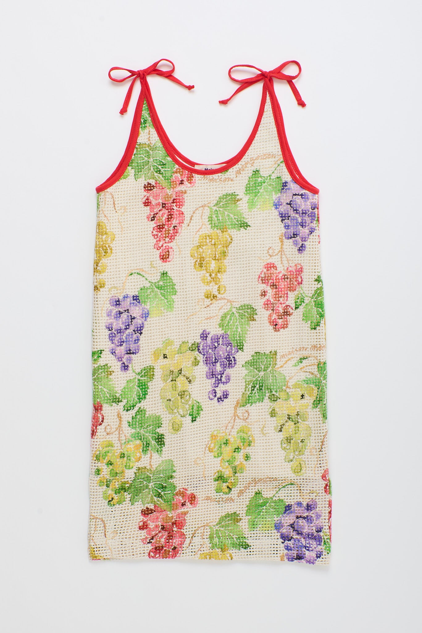 UVAS MESH DRESS ANGORA