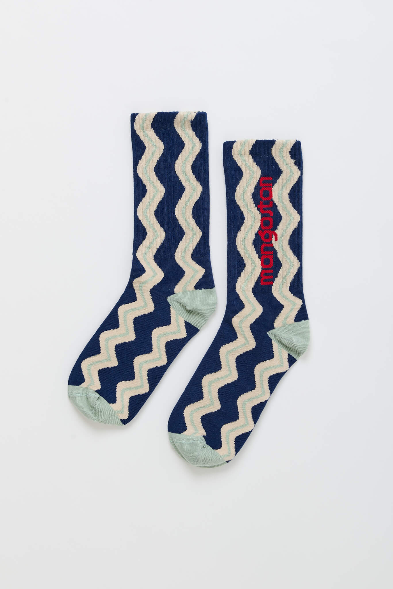 WAVY SOCKS BLUE