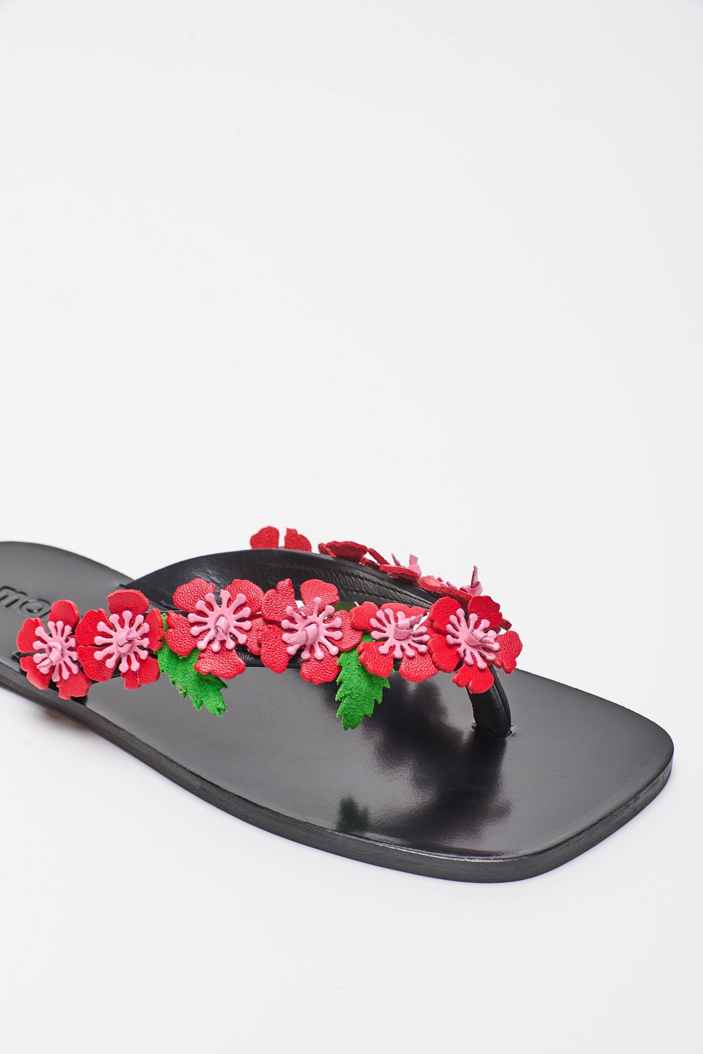HIBISCUS RED SANDALS