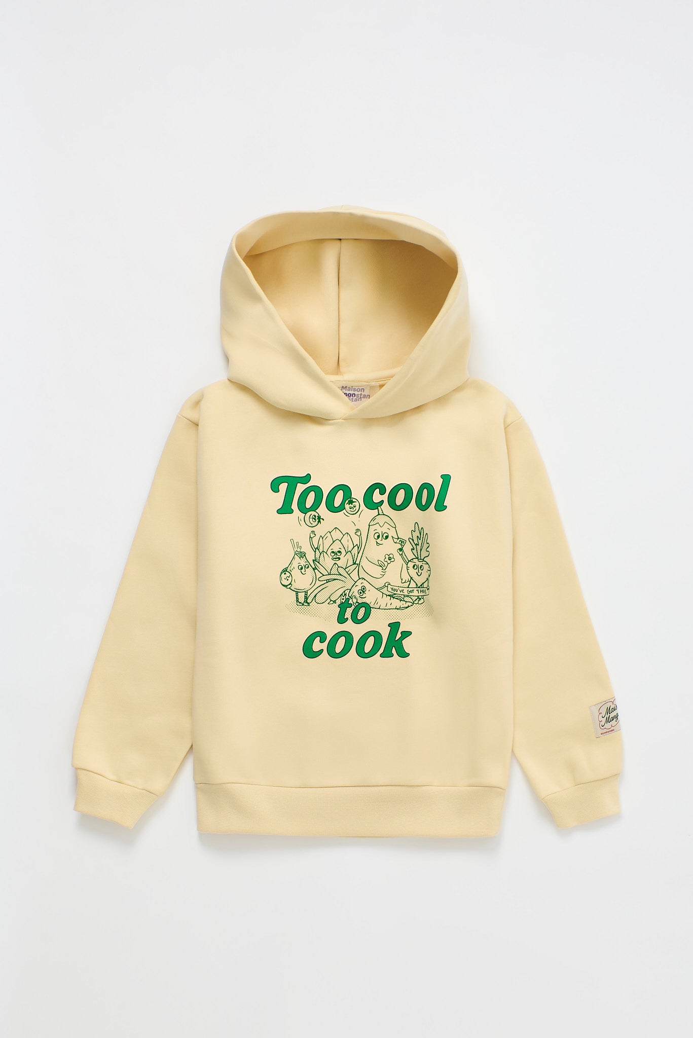 TOO COOL TO COOK HOODIE BEIGE