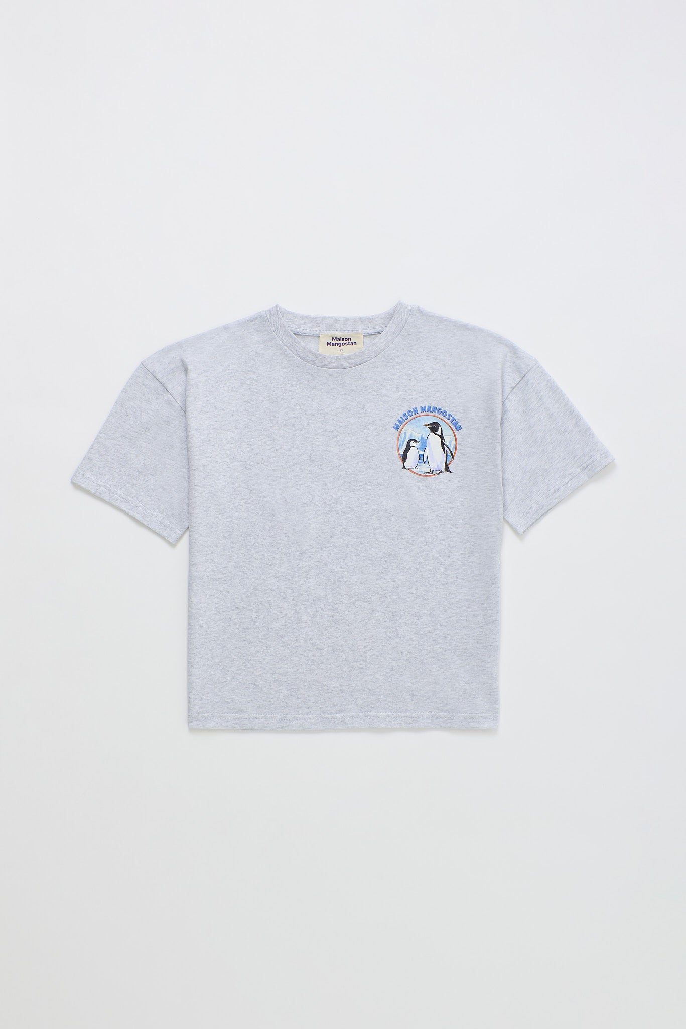 PENGUINS T-SHIRT GREY MELANGE
