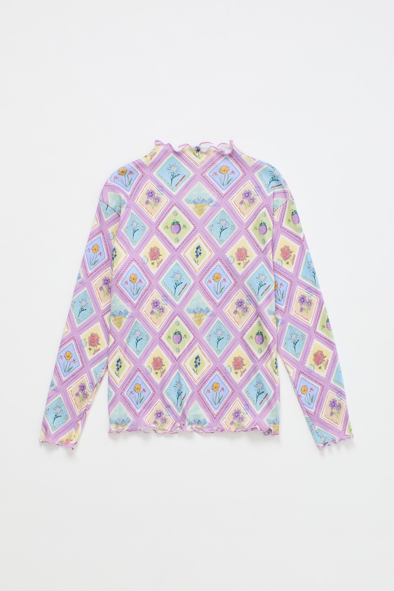 POSTCARD CANALE T-SHIRT LILAC